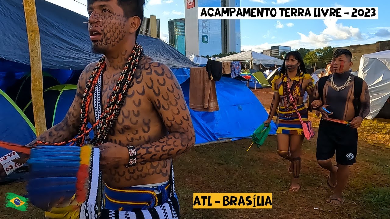 ATL 2023 | Bras&iacute;lia - Indios e &Iacute;ndias de v&aacute;rias Etnias do Brasil - O futuro ind&iacute;gena &eacute; hoje - 4K