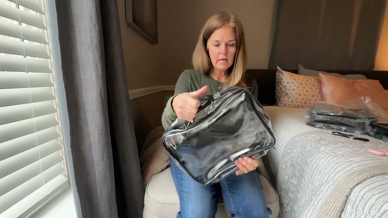 My Review of holay 4 Packs PVC Zippered Storage Organizer