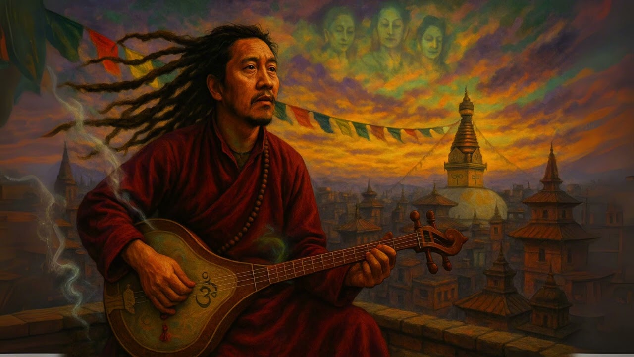 Longing in Kathmandu | Tibetan Reggae Soul Song (Buddhist Roots Dub)