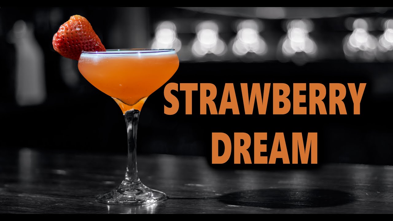 How To Make A Strawberry Dream Cocktail | Booze On The Rocks