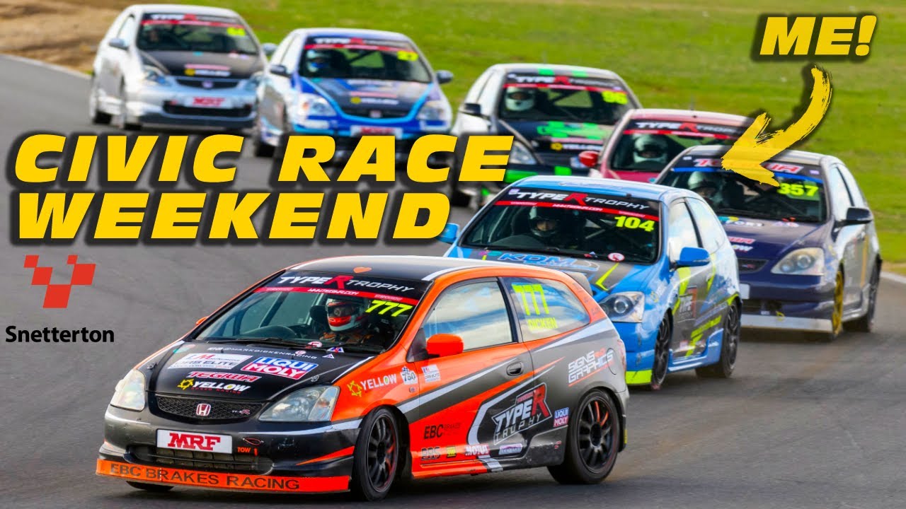 Finally Racing a Honda! Snetterton Civic Race Weekend
