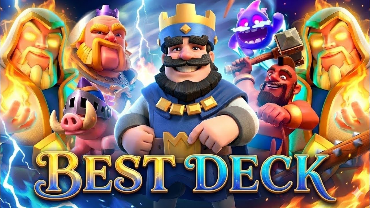 best hero giant deck 💪 clash royale