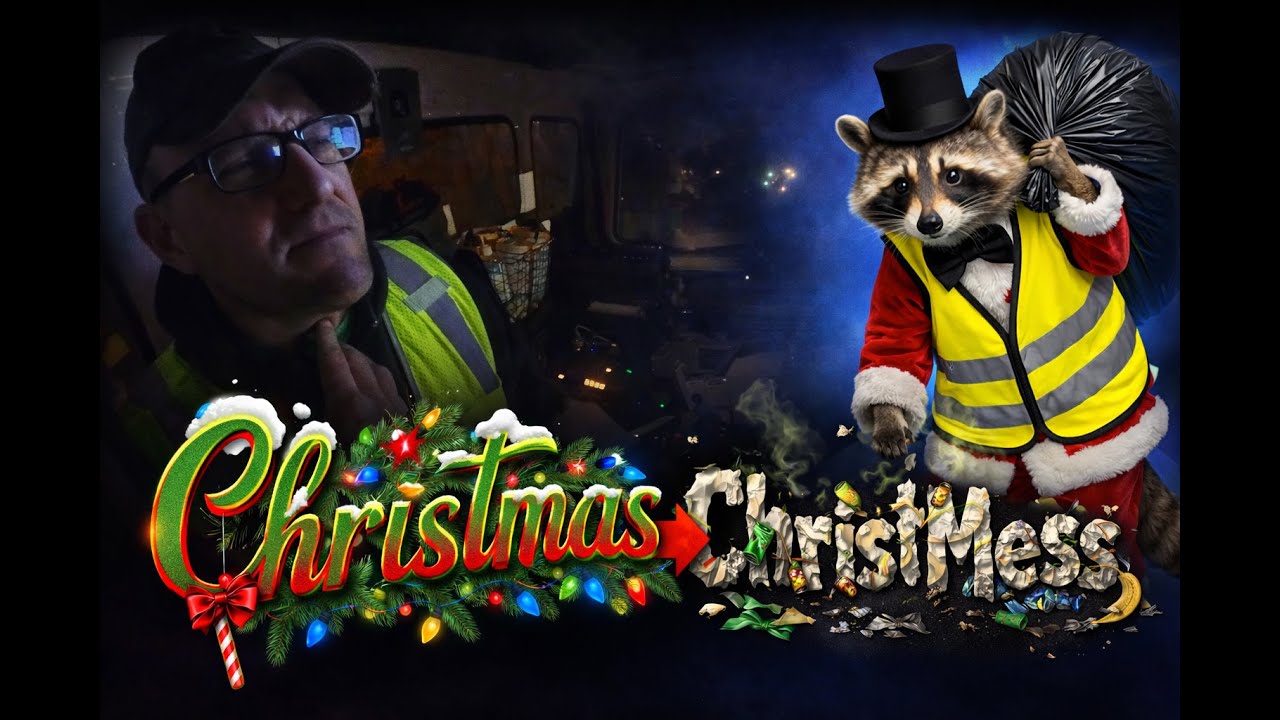 Cleaning Up After Santa - Post Christmas Trash Route 2025