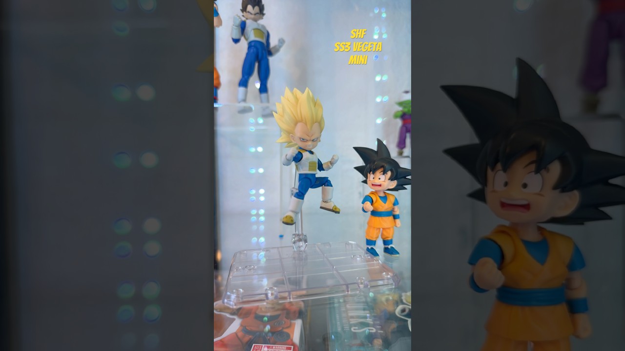 SHF SS3 mini VEGETA🔥 his buff compared to base mini. Review soon 
