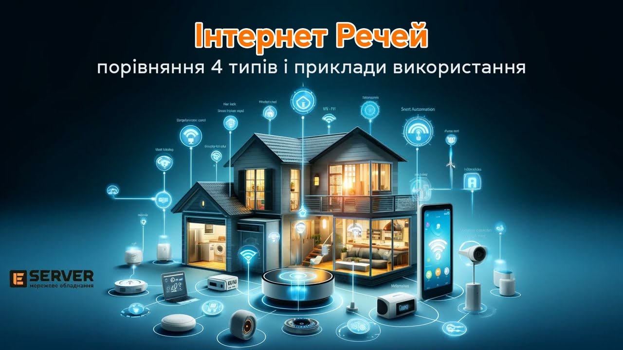 Інтернет Речей: порівняння 4 типів і приклади використання