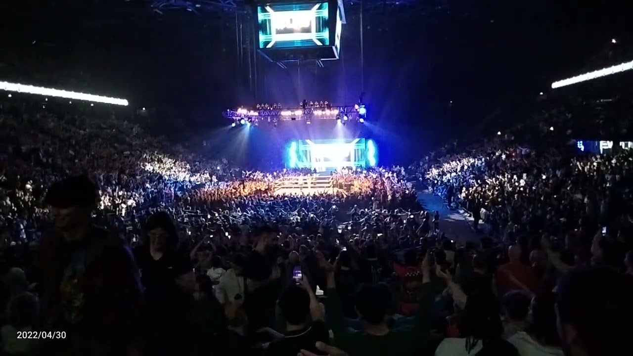 Let's Play with Philippe and Christophe at WWE Live Paris April 2022