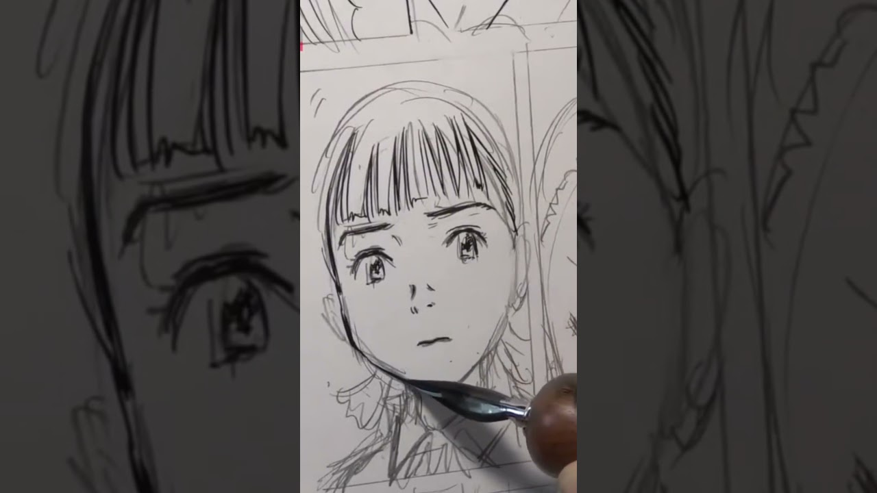 Naoki Urasawa (Monster, 20th Century Boys) Drawing a Manga Page! #manga #comics #anime #art