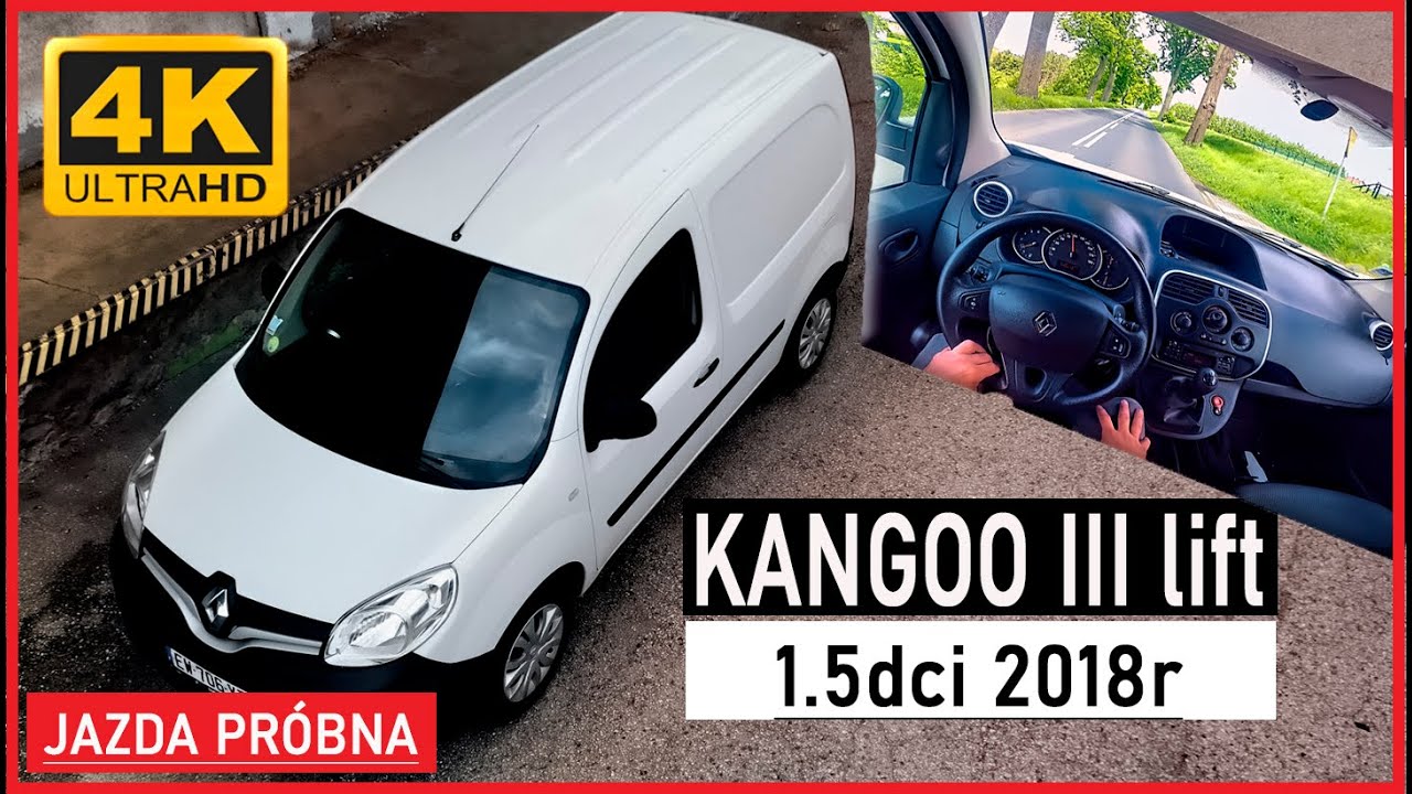 KANGOO III EXPRESS Lift 2018 1.5dci TEST, JAZDA PRÓBNA