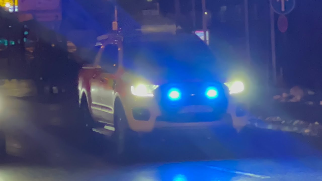 (Neuer Orgl - Dauerpressluft) Einsatzfahrt Orgl Rettungsdienst Kreis Pl&ouml;n!
