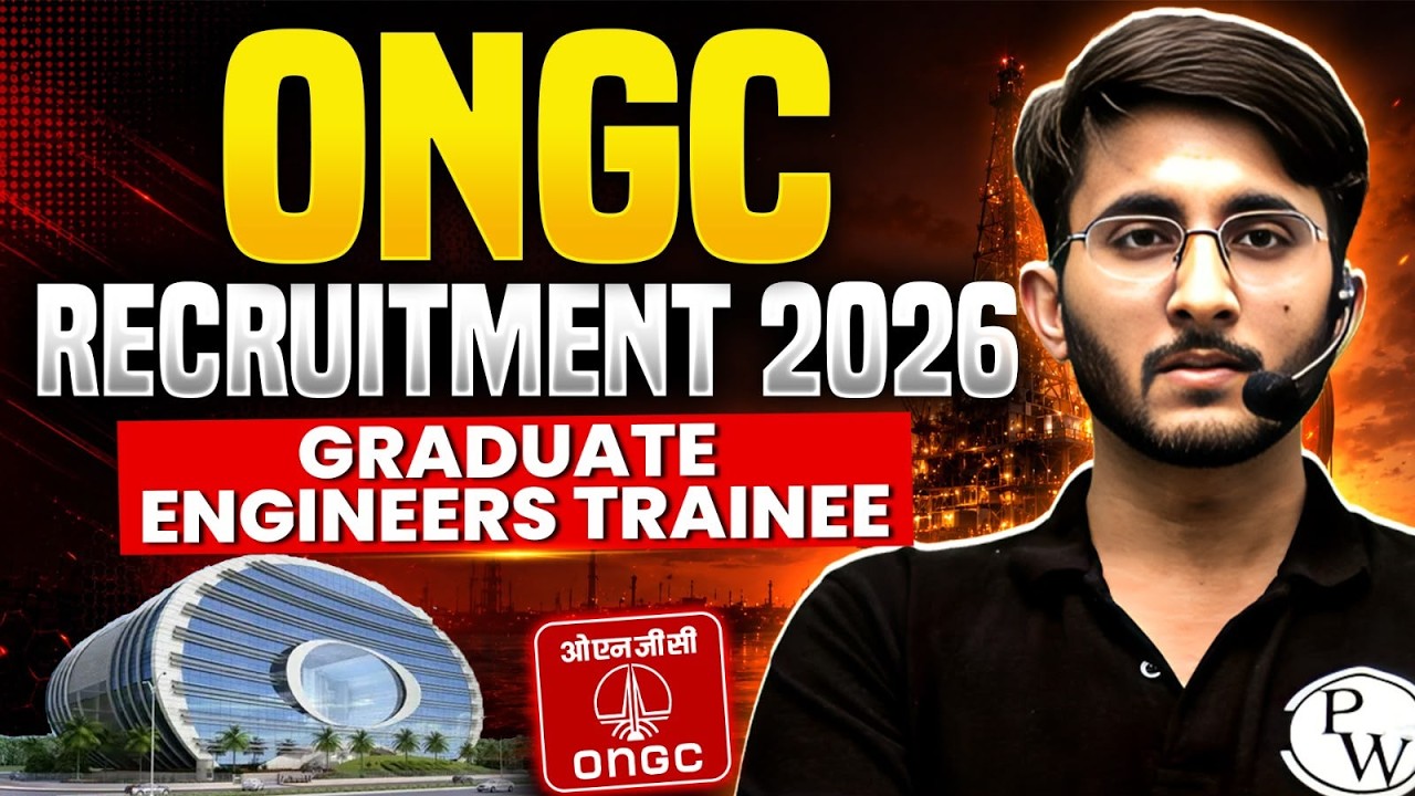 ONGC Recruitment 2026 | Graduate Engineer Trainee | Eligibility, Salary, Selection Process Explained