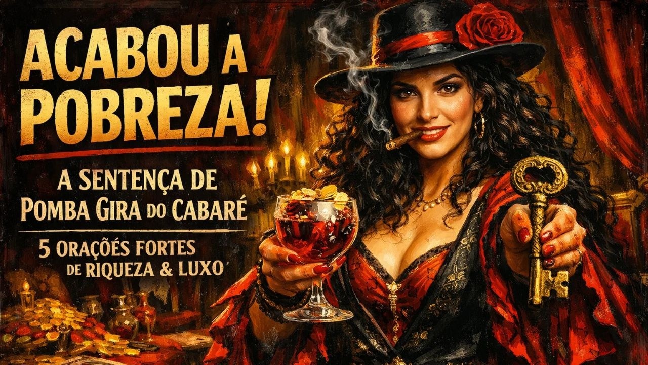 ACABOU A POBREZA! As 5 Rezas de POMBA GIRA DO CABARÉ que Vão Virar sua Mesa Financeira! 🏛️💎