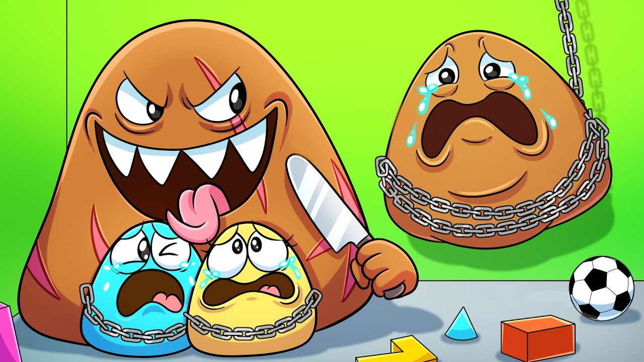 EL GEMELO MALVADO de POU?! Bou's Revenge 2 animación