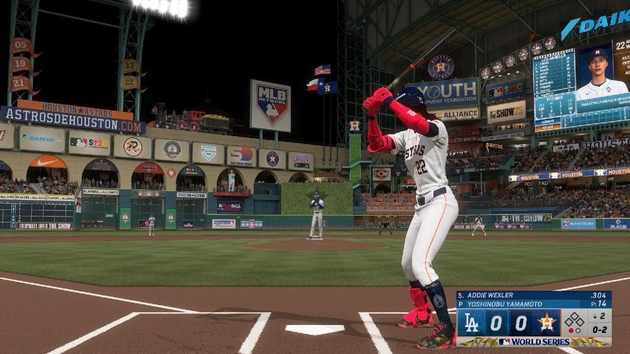 MLB The Show 25_2028 World Series Dodgers@Astros Game #5