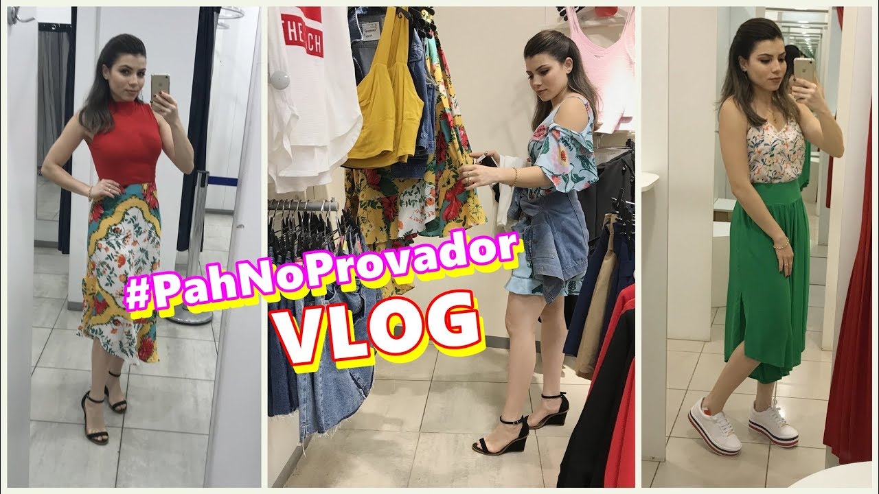 VLOG PROCURANDO LOOKS NO SHOPPING | #PahNoProvador | PALOMA SOARES