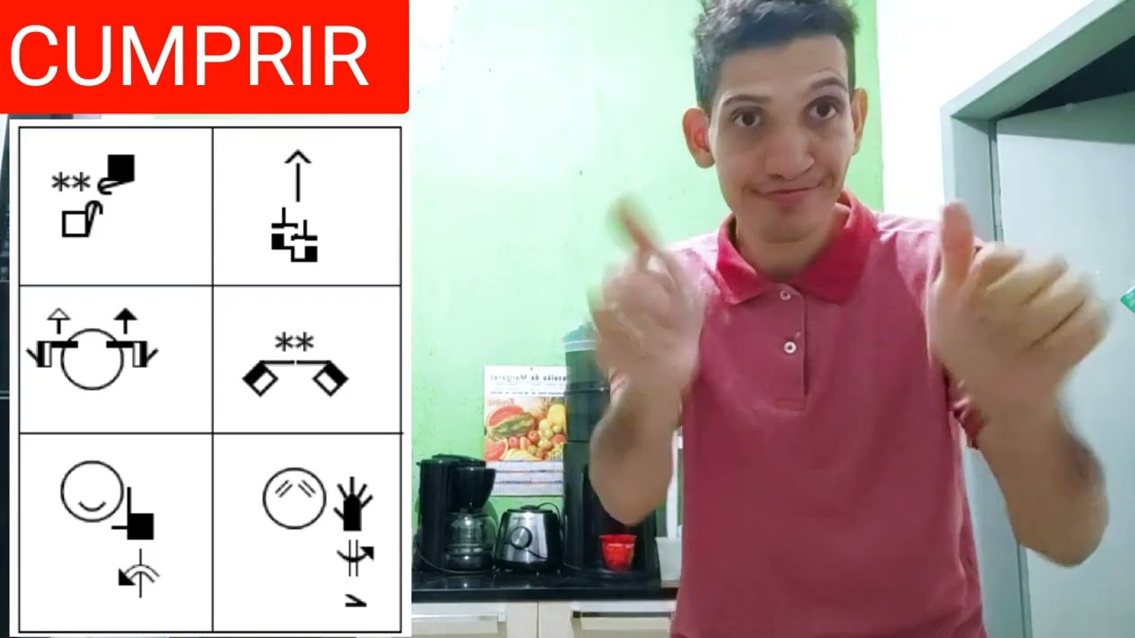 CUMPRIR - SINAL EM LIBRAS