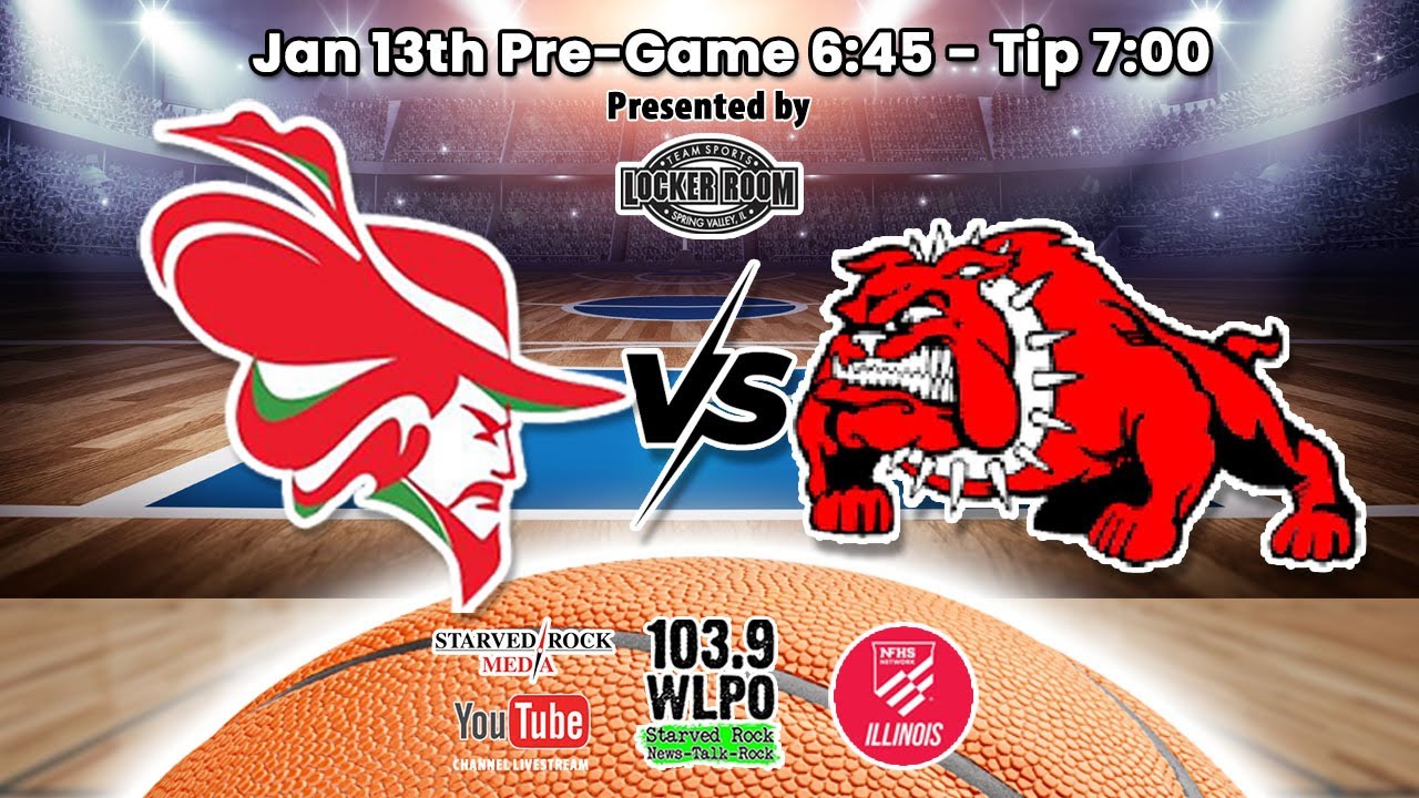 01-13-26 LP Cavaliers at Streator Bulldogs Boys Varsity Basketball