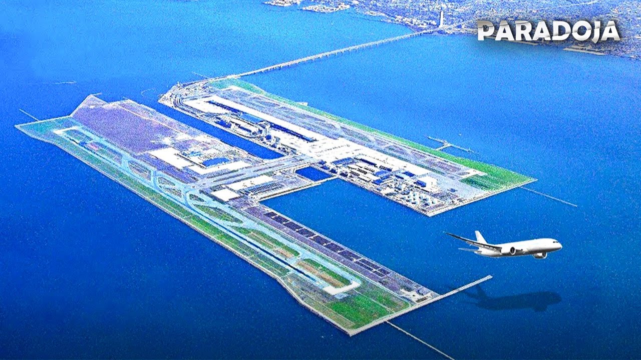 ¿Cómo los JAPONESES construyeron el AEROPUERTO KANSAI en el MAR?