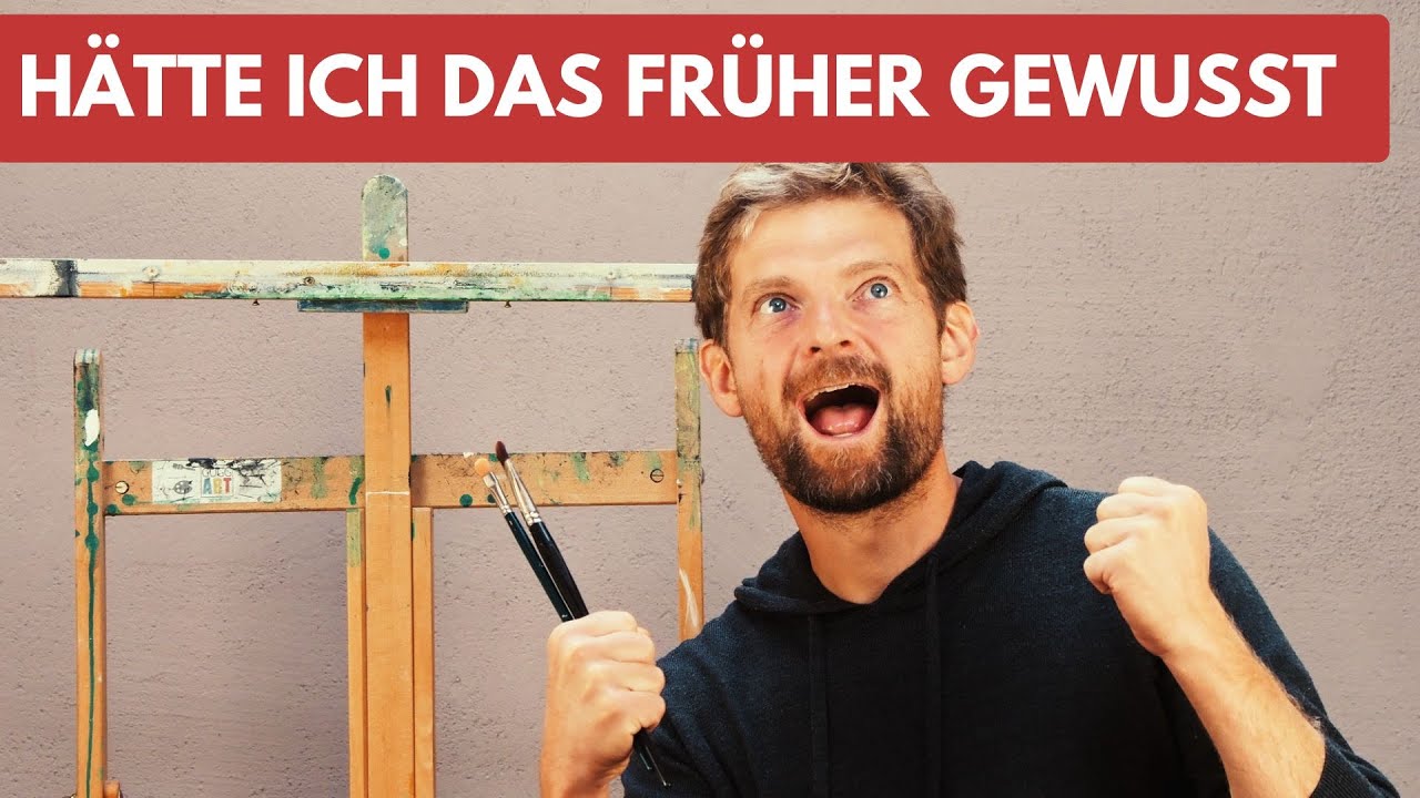Diese 10 Fehler halten dich als Künstler zurück, wenn du...