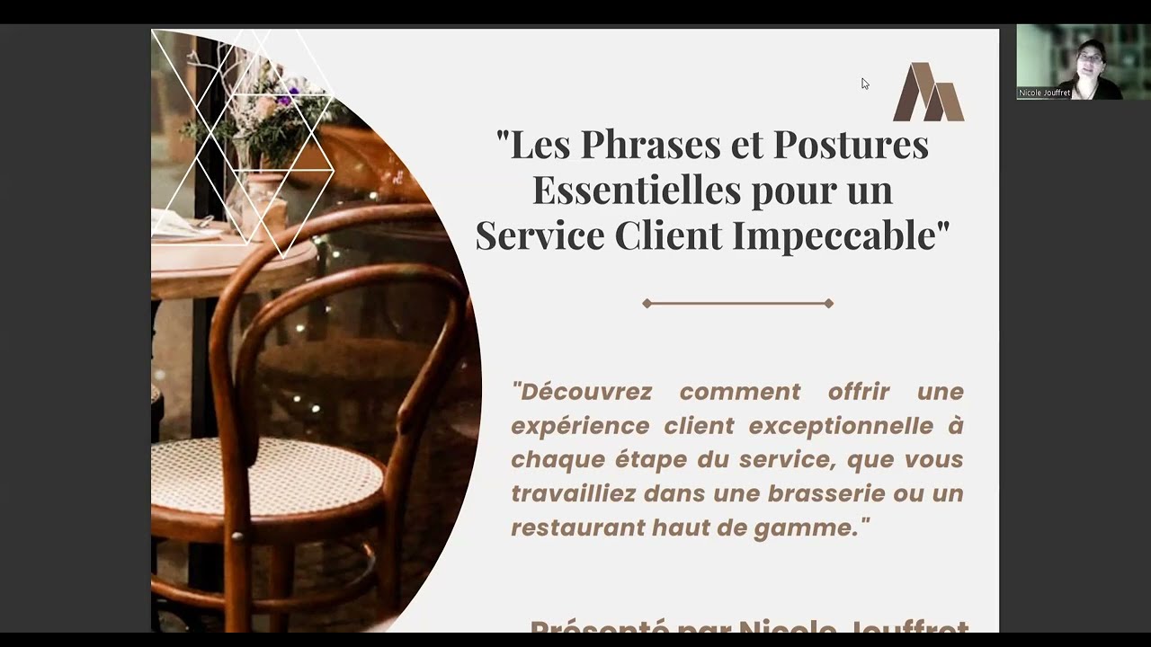 MAITRISER LE SERVICE CLIENT : DE L'ACCUEIL AU DEPART DES CLIENTS EN 20 MINUTES !