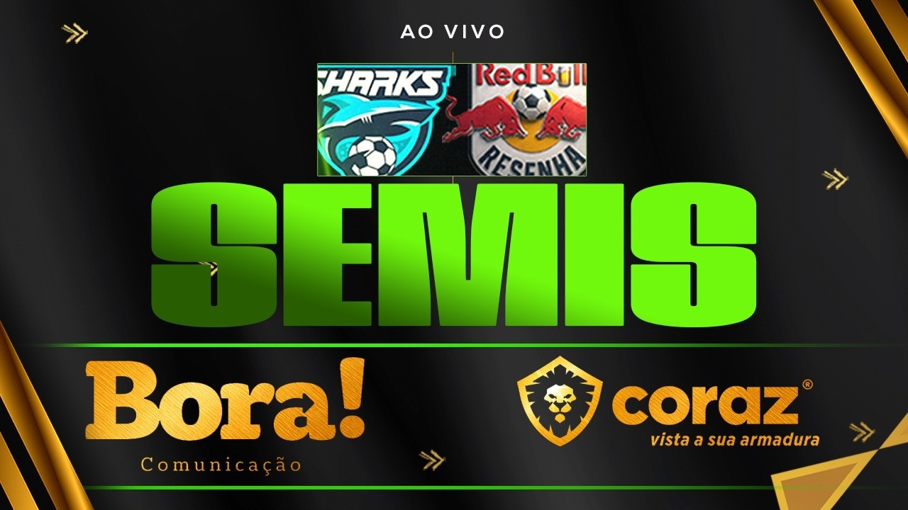 AO VIVO | FLORIPA SHARKS x RED BULL RESENHA | PRIME STAGE - GLOBAL LEAGUE FUT7