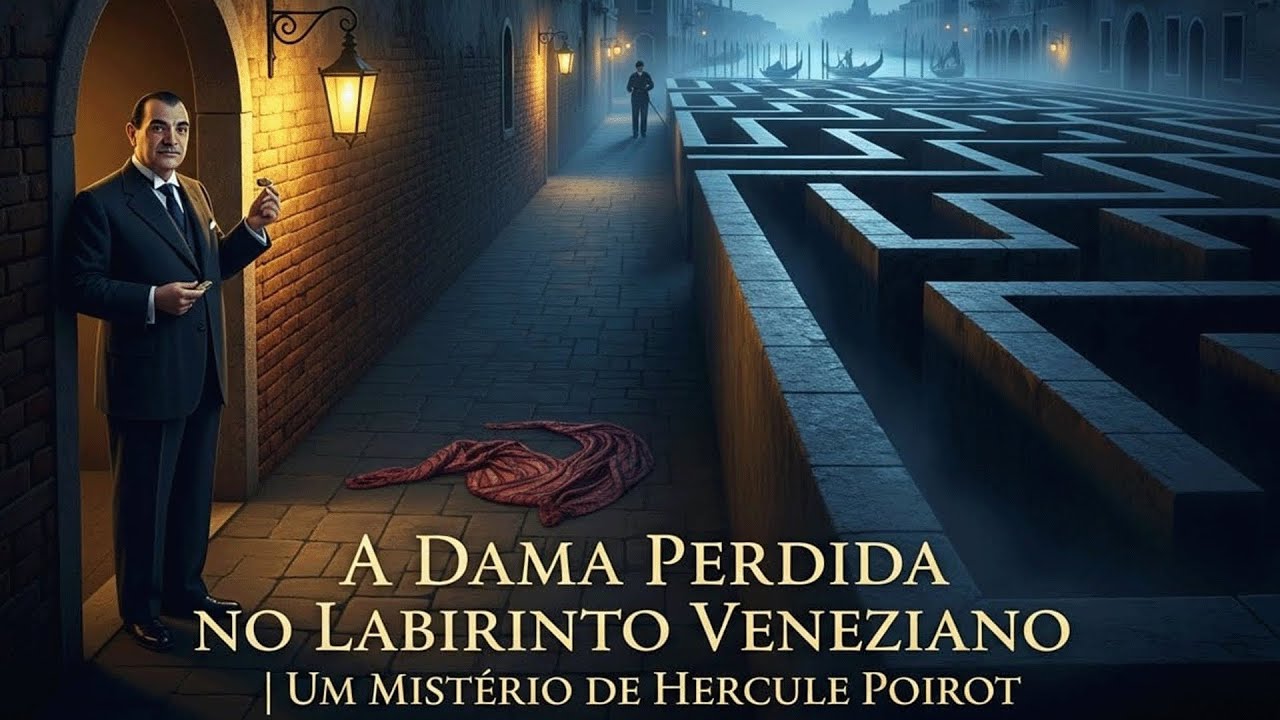 **A Dama Perdida no Labirinto Veneziano | Um Mistério de Hercule Poirot