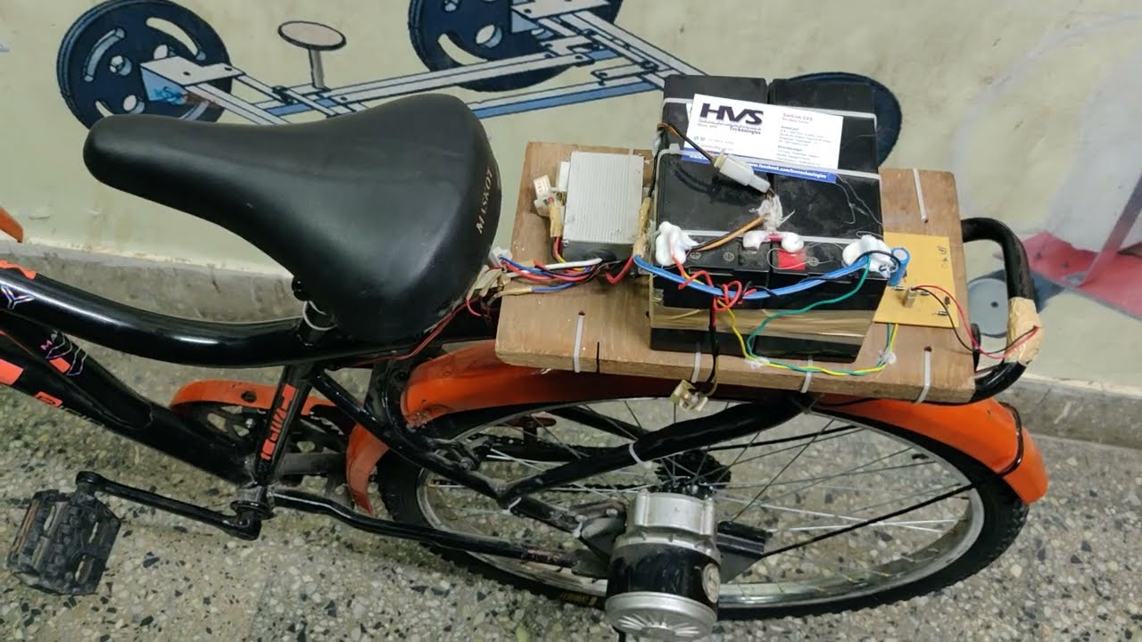 Self-Charging Electrical Bicycle #Ebicycle