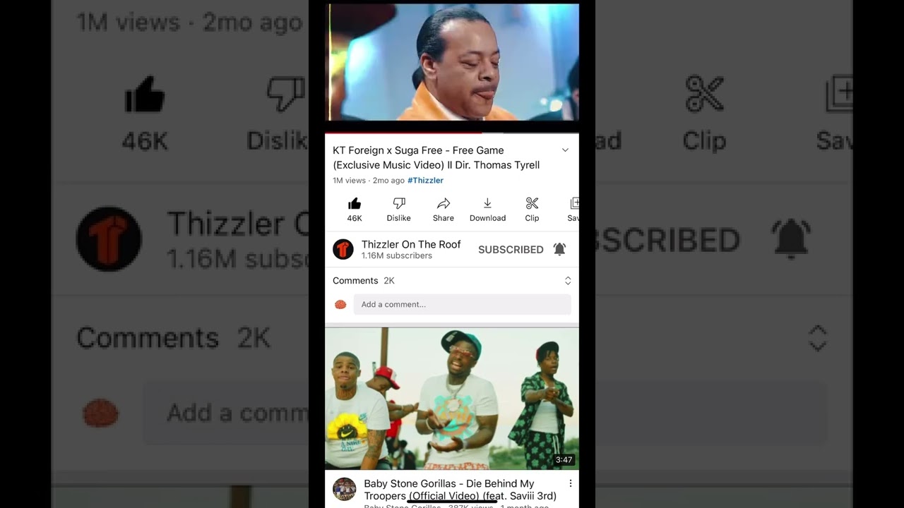 Free Game hit 1 million views  #shorts #ktforeign #sugafree #thomastyrell