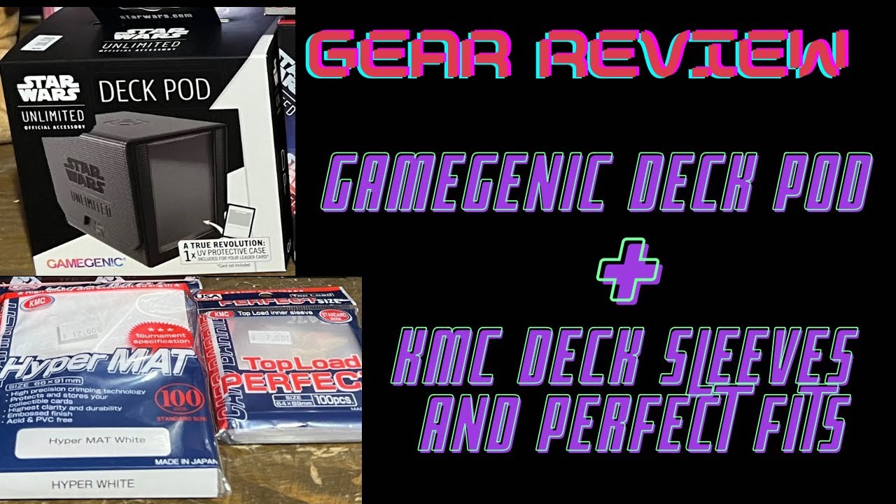 GEAR REVIEW: Deck Pod and Card Sleeves