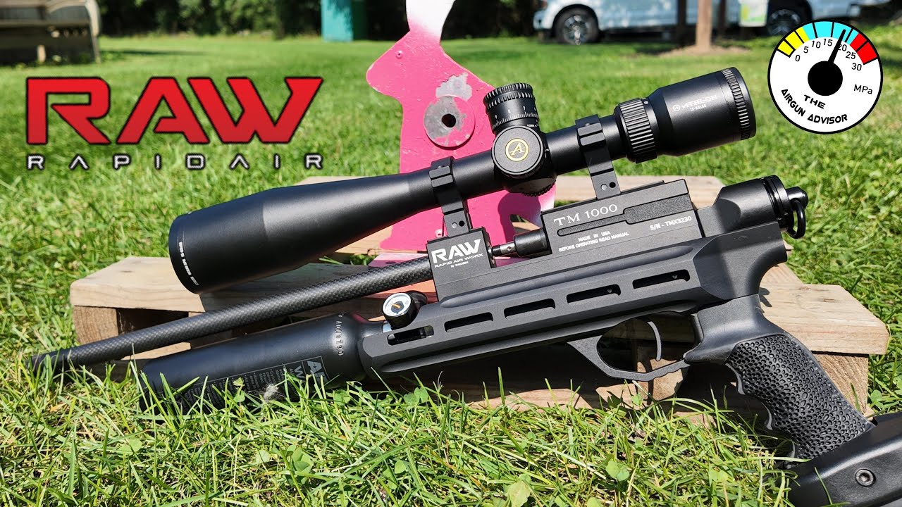 Testing one of the Most Accurate Airguns Ever! RAW TM1000