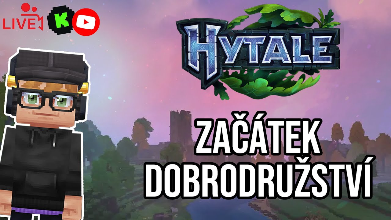 Začínáme nové HYTALE dobrodružství! 💜 (Záznam streamu | 19.1.26) #subsmecka #hytale