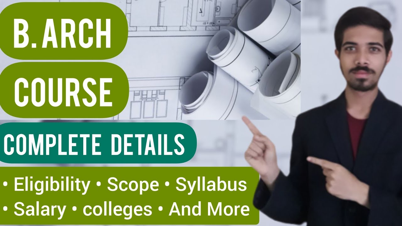 B.Arch Complete Details | Career In Architecture | B.Arch Course In Hindi