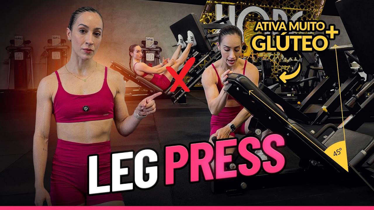 Leg Press 45 Para Glúteos: Aprenda a Ativar Muito Mais