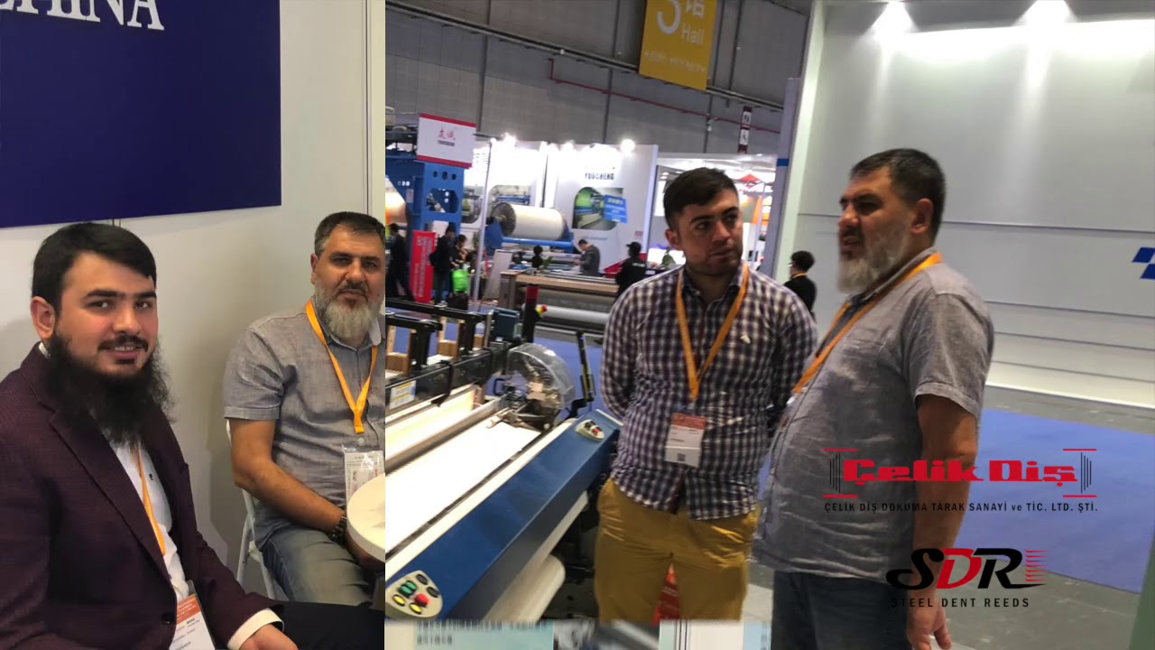 &Ccedil;elik Diş Dokuma Tarakları 2018 Itma Asia Fuarını Ziyaret Etti