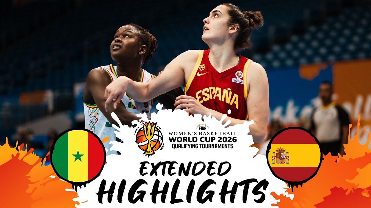 Senegal 🇸🇳 v Spain 🇪🇸 | Extended Highlights | #FIBAWWC 2026 Qualifying Tournament