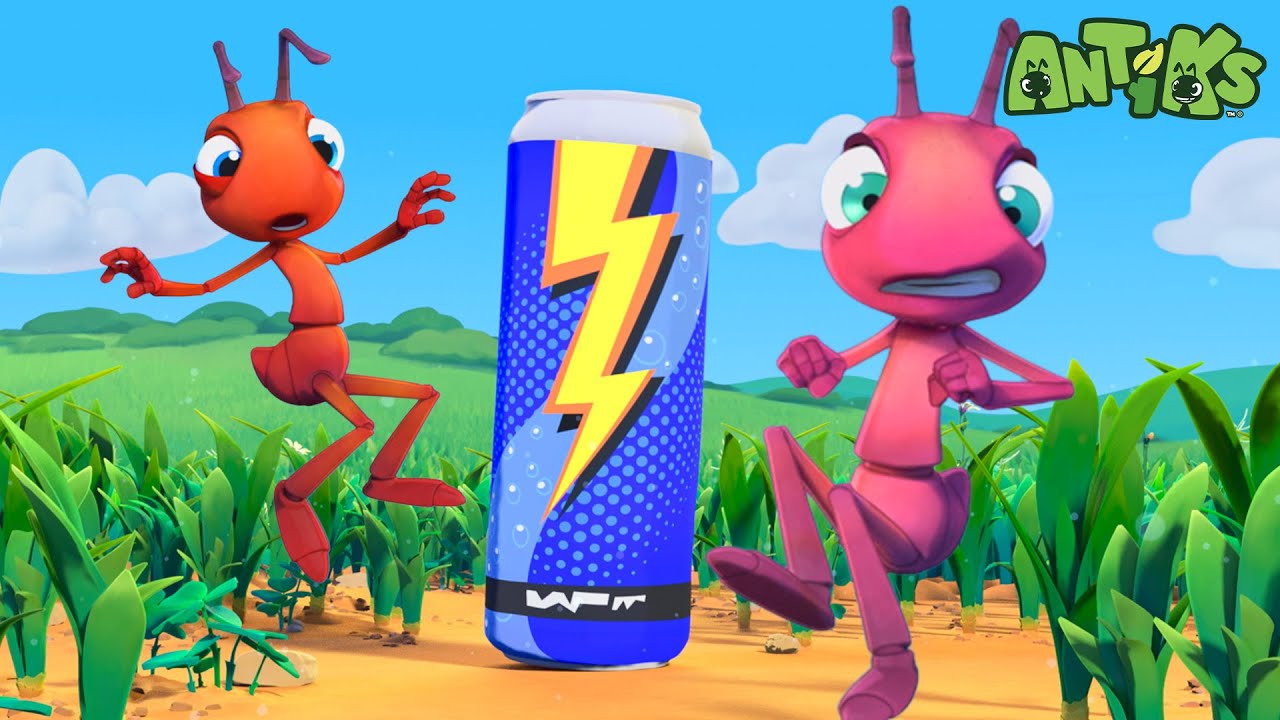 Joey and Boo's Caffeine Crisis ☕ | Antiks 🐜 | Funny Cartoons for Kids