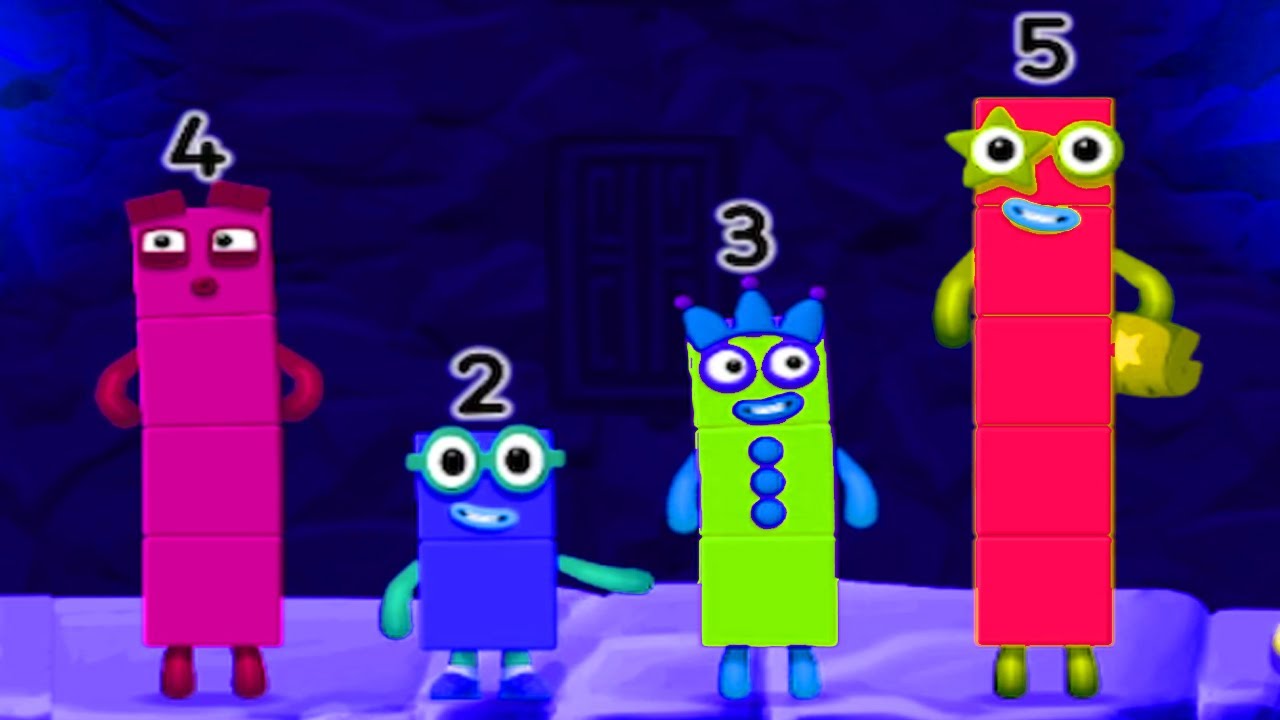 Numberblocks Learning Academy #37 -  Numberblocks 2 3 5 - Numberblocks Magic Run - Numberblocks Game