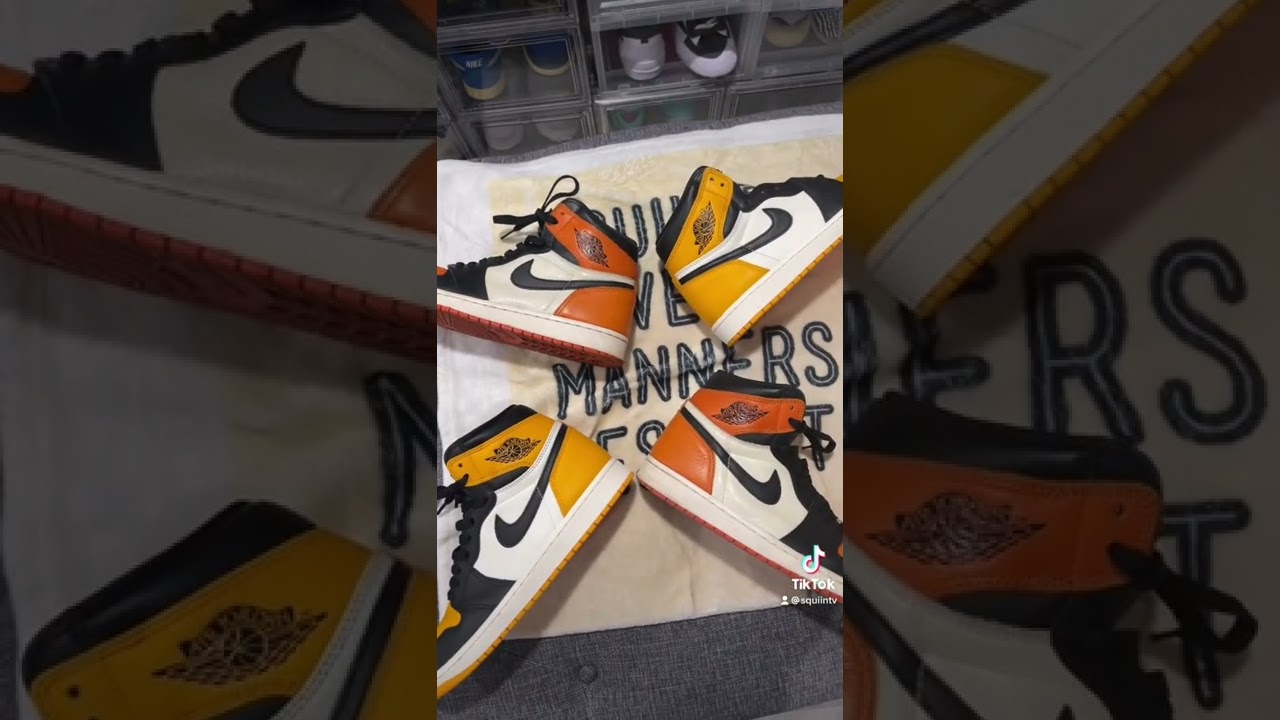 Air Jordan 1 «Такси» против Air Jordan 1 «Расколотый щит»￼
