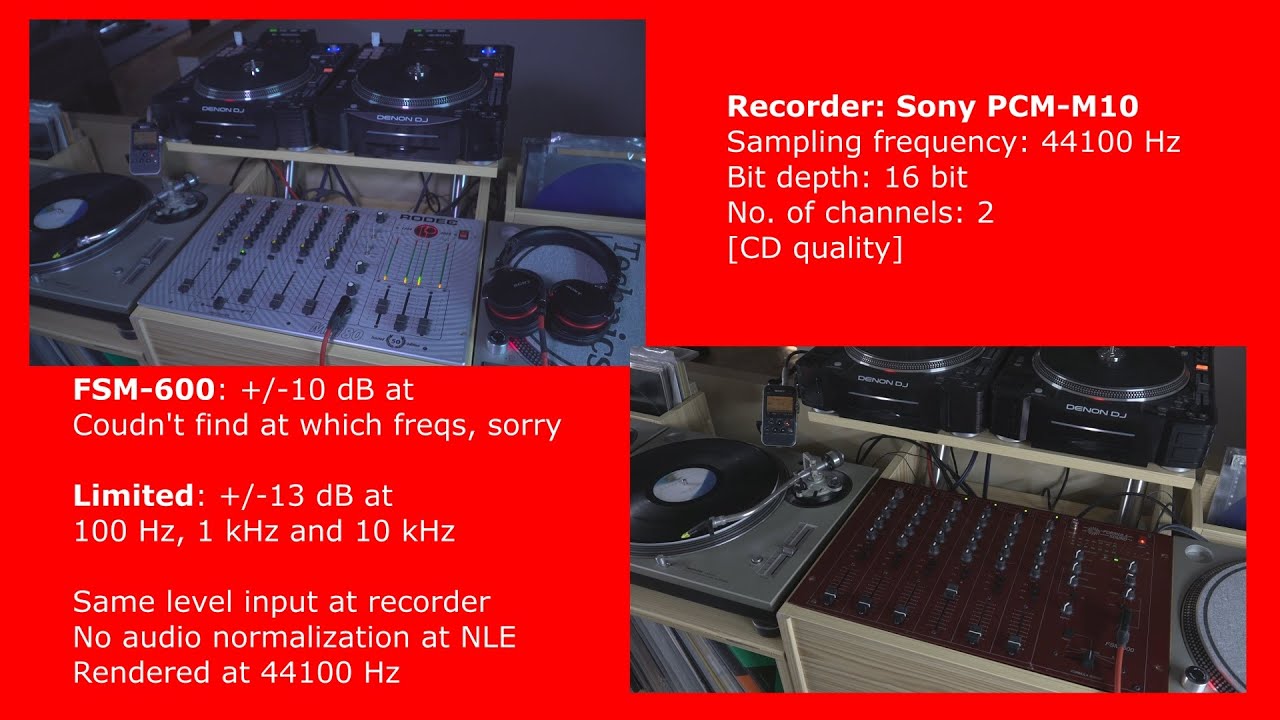 Zitro - Comparison / Comparativa: Rodec MX180 Limited vs Formula Sound FSM 600