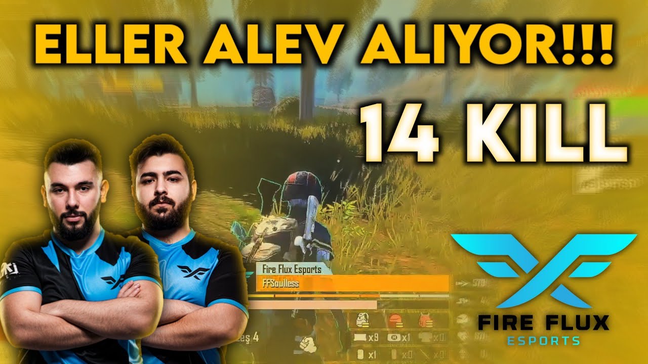 BURALAR FENA YANIYOR🔥 | FIRE FLUX 14 KILL WIN PMPL | PUBG MOBİLE