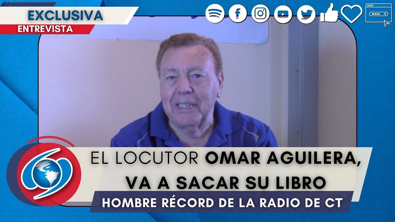 Omar Aguilera, el hombre rácord de la radio en Connecticut