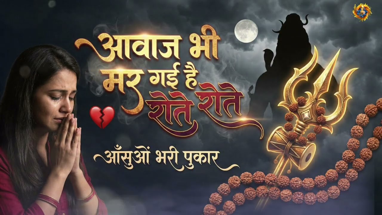 हे महादेव… और कितना रुलाओगे? 😢 रोते-रोते आवाज भी मर गई | दर्द से भरा शिव भजन | Shiv Bhajan 2026