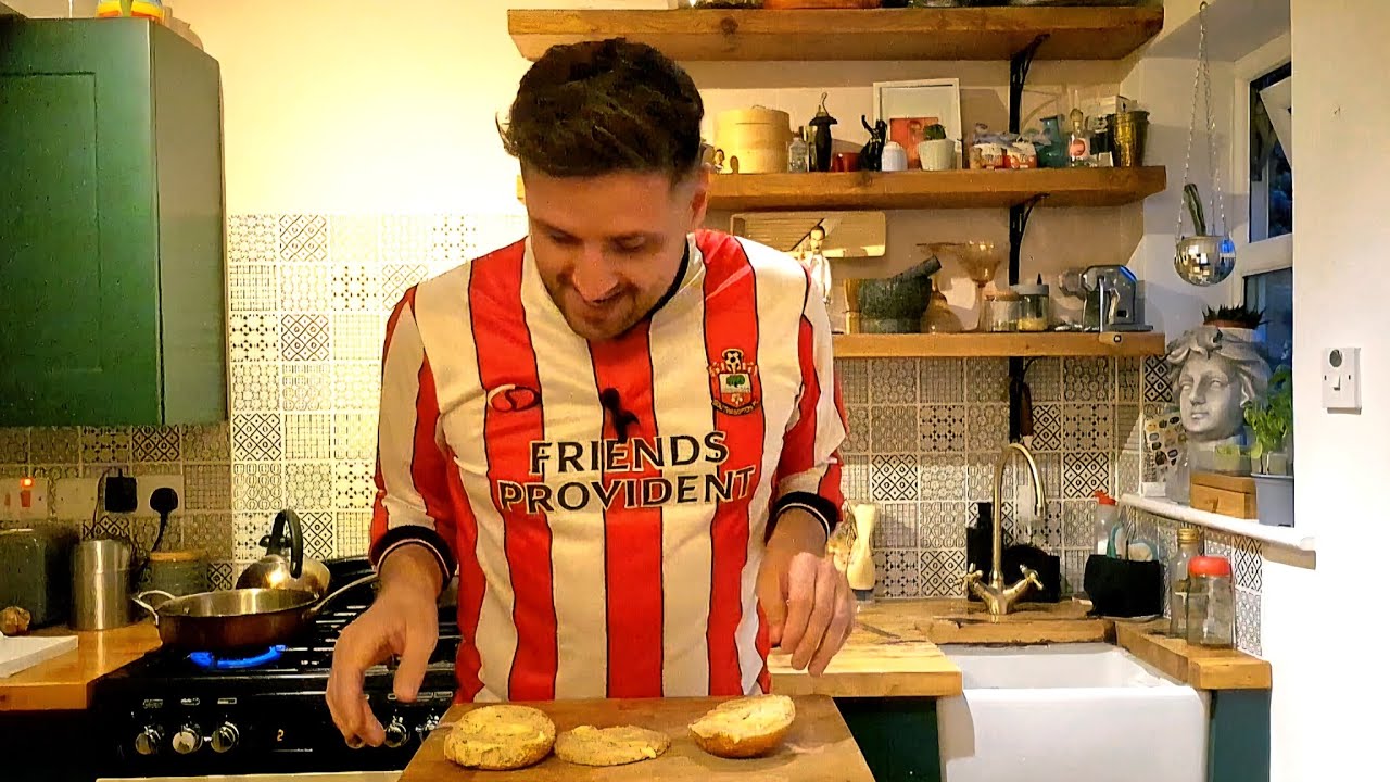 Southampton v Portsmouth. Surf 'n' Turf. Thai skate fish cakes. Chorizo burger. 