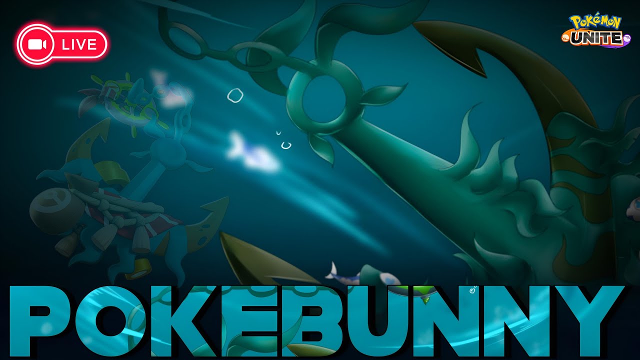 LETS PLAY DHELMISE FOR THE FIRST TIME IN POKEMON UNITE 🥳 | POKEBUNNY IS LIVE