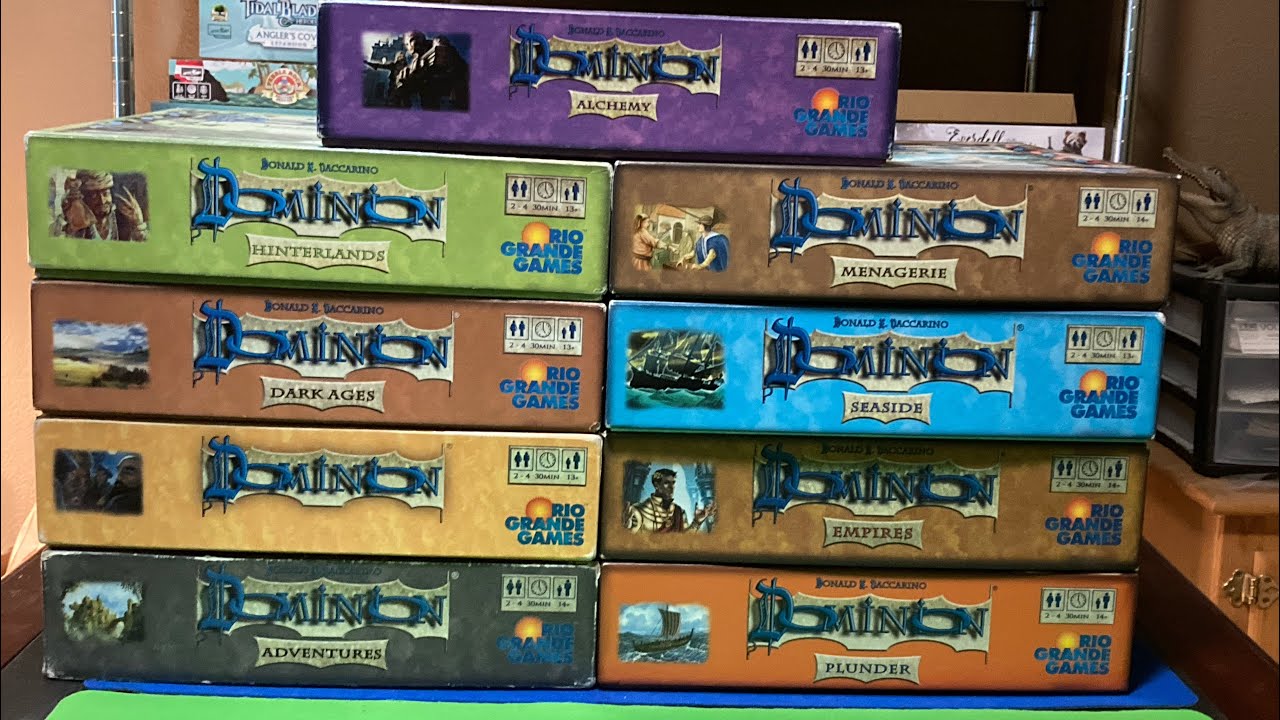 My top 10 favorite dominion expansions
