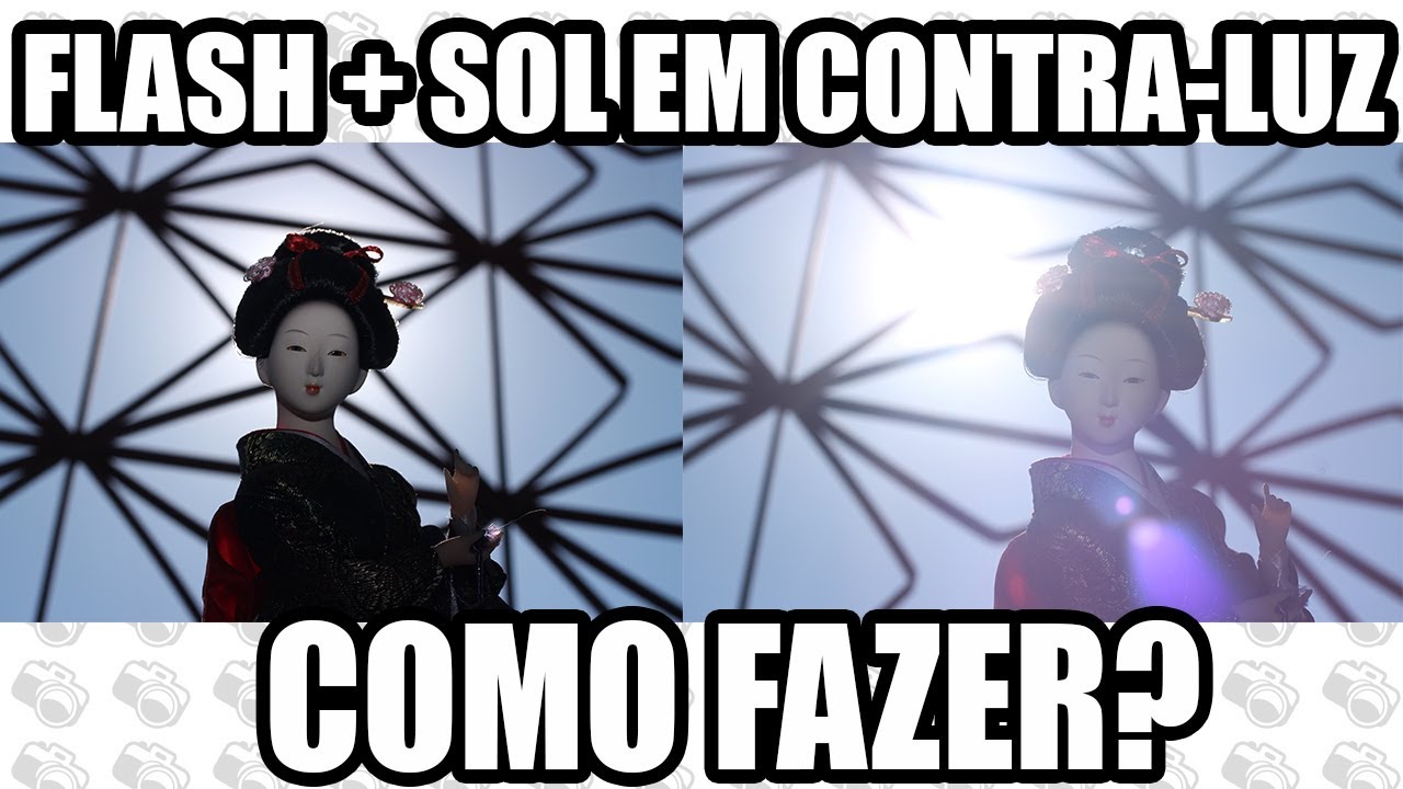 Flash + Sol em Contra-Luz, como fazer?