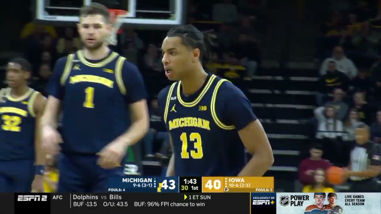Jett Howard 34 Points vs Iowa | Full Highlights for Michigan 01-12-23