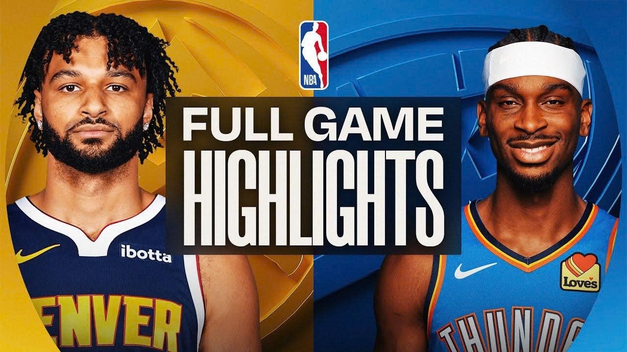 Oklahoma City Thunder Vs Denver Nuggets Full Game Highlights - FEB 01,2025 | NBA