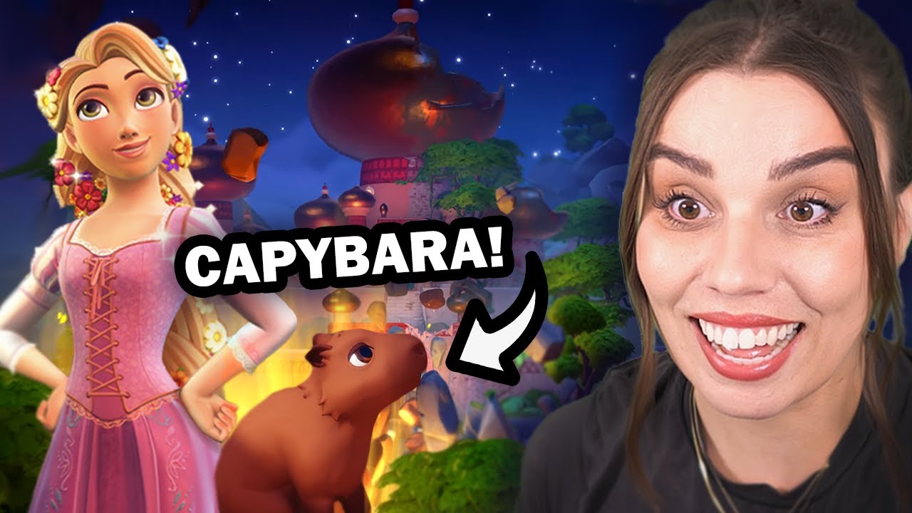 New expansion hype! CAPYBARAS! Playing Disney Dreamlight Valley: A Rift in Time