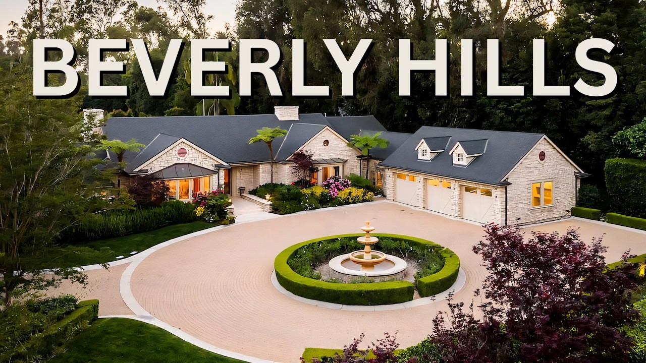 Inside a Rare 1-Acre Luxury Property on Sunset Blvd