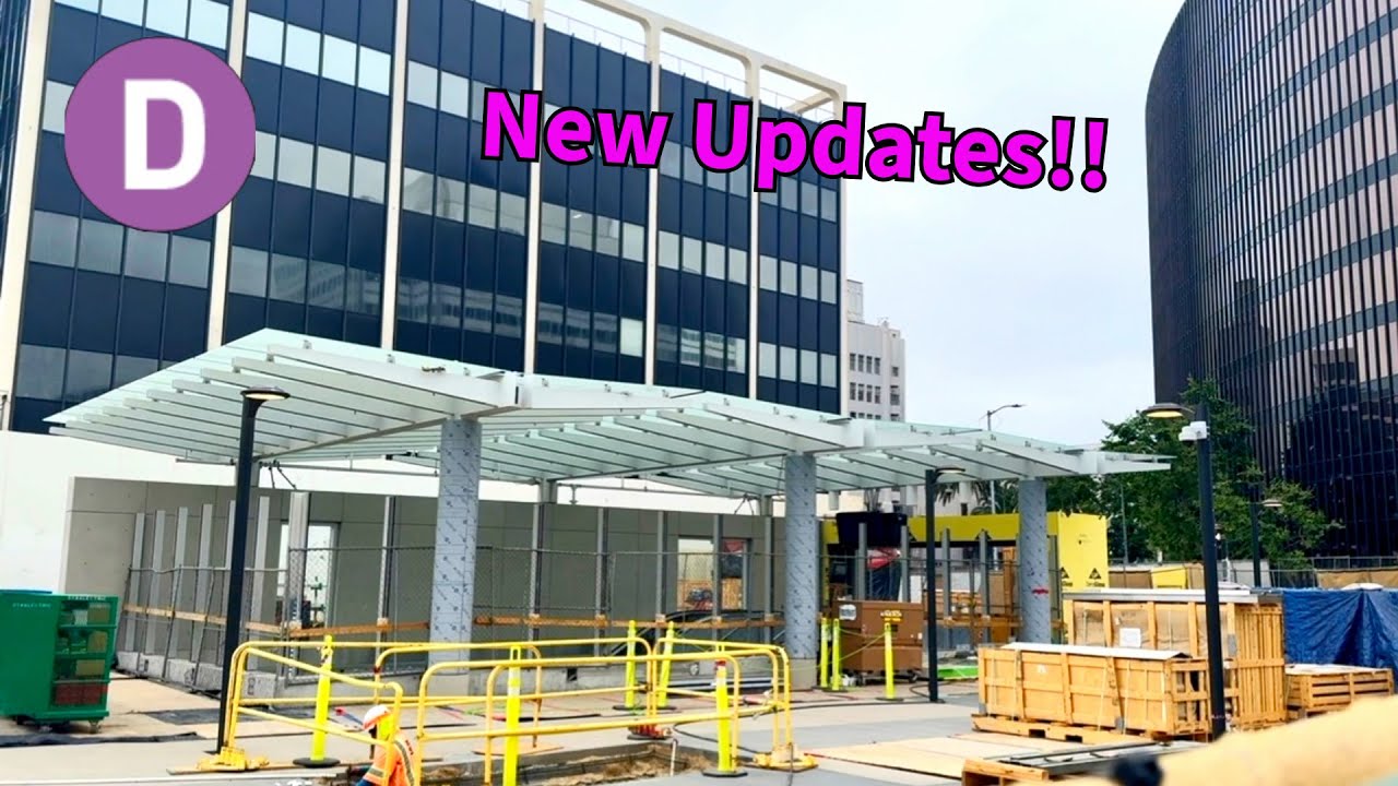 Los Angeles Metro D Line Extension Construction Update - June 2025